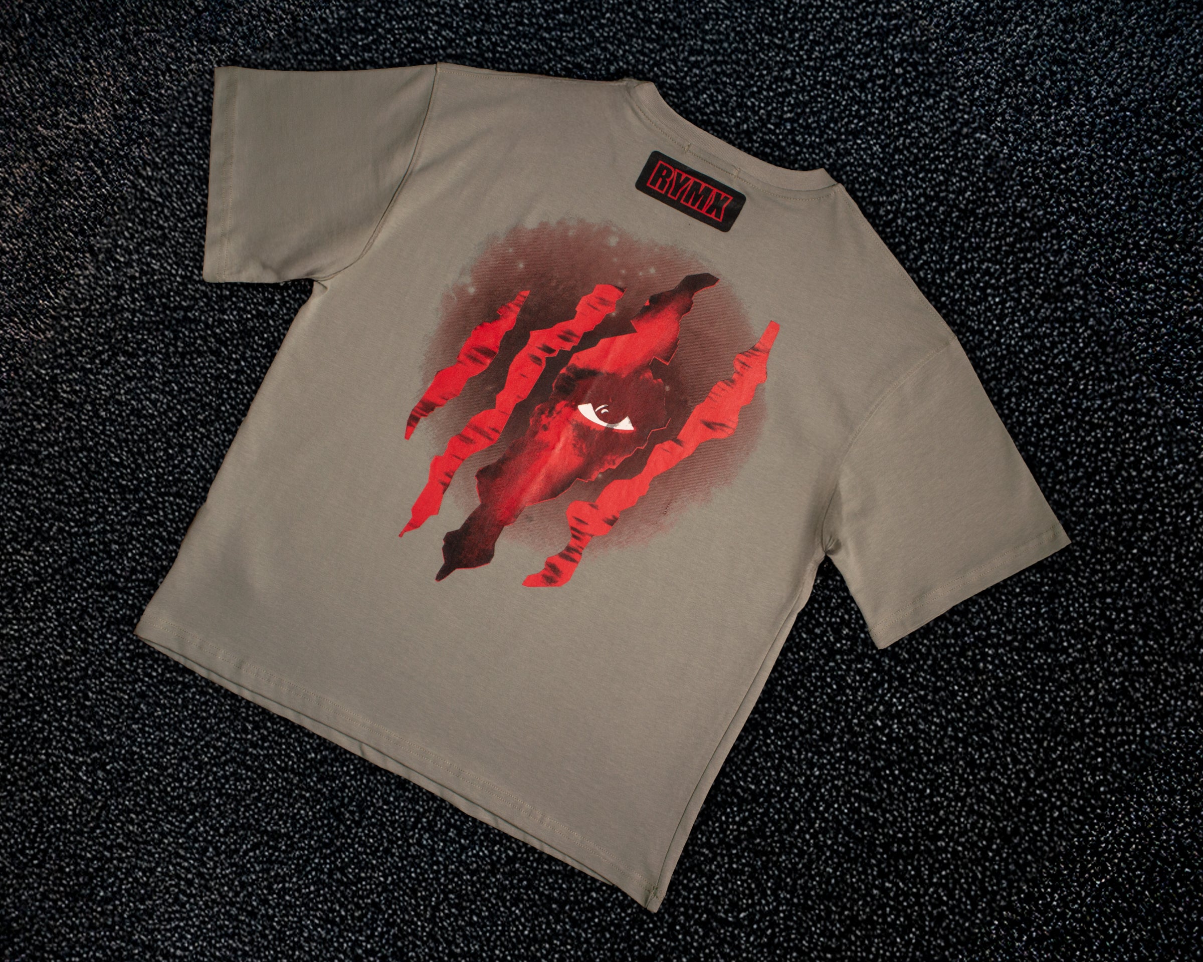 Gray Wild Scar Tee