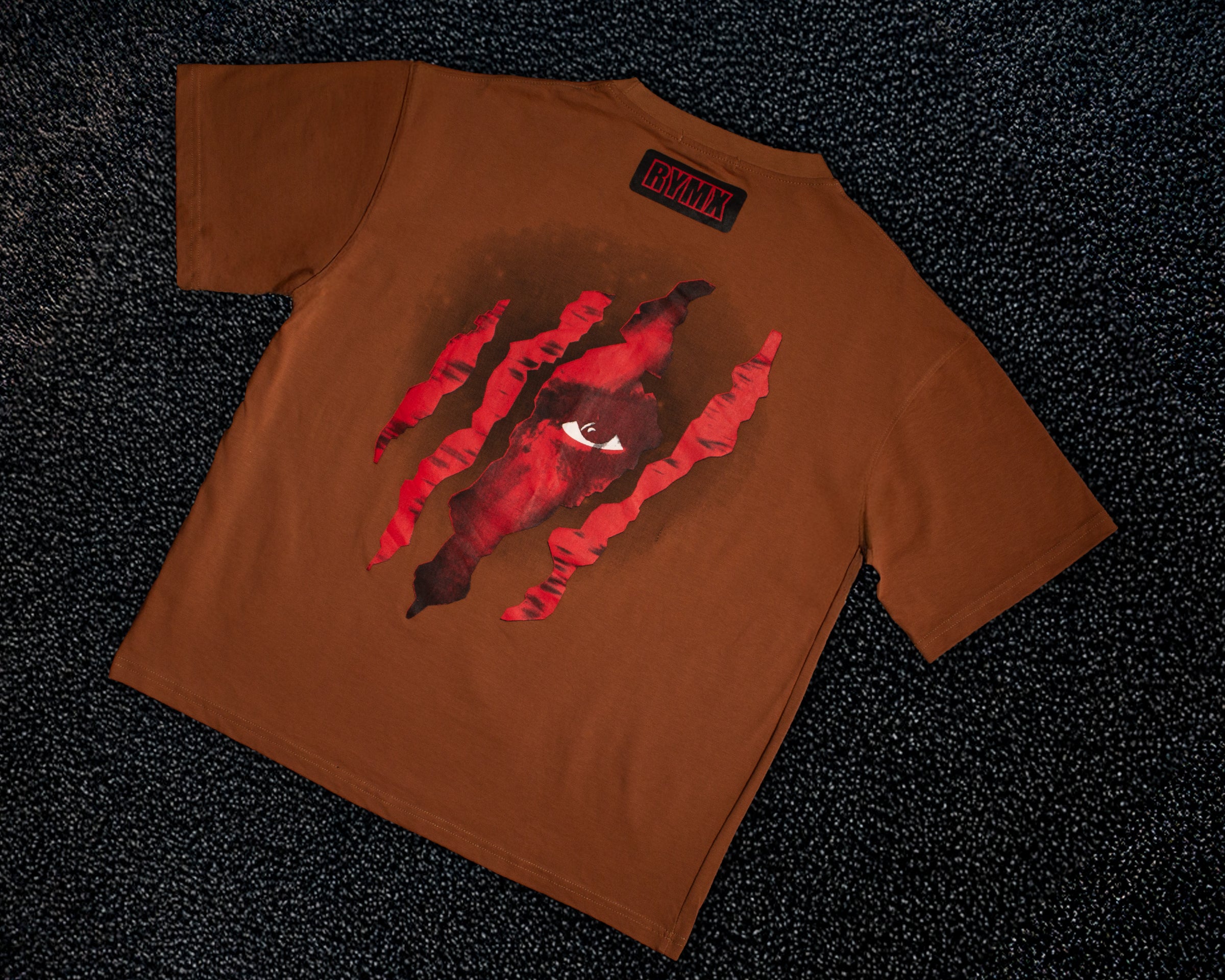 Brown Wild Scar Tee
