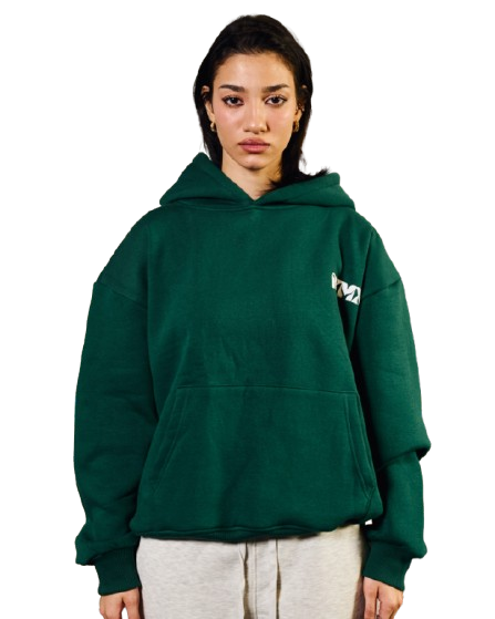 LOGO GREEN HOODIE