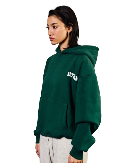 LOGO GREEN HOODIE
