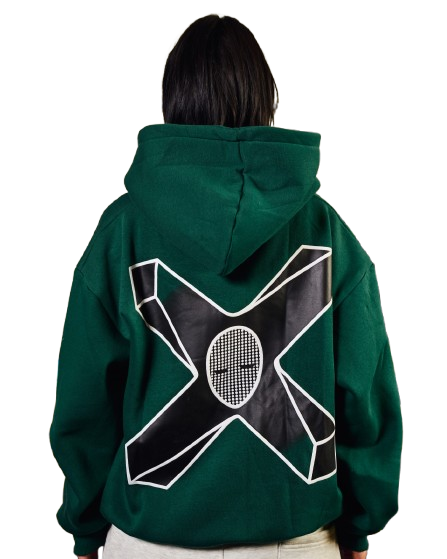 LOGO GREEN HOODIE