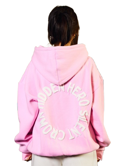 HIDDEN HERO PINK HOODIE