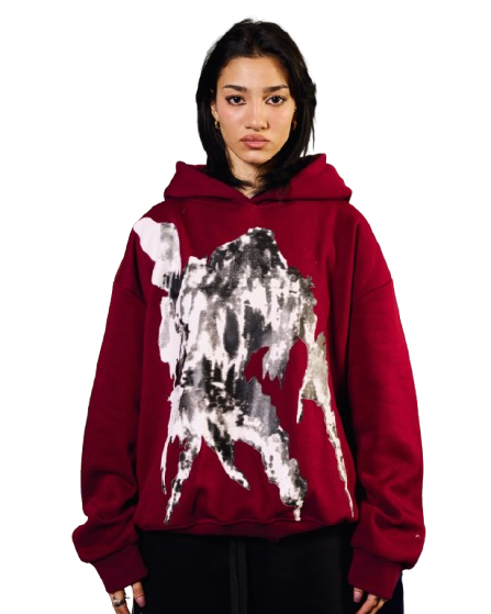 PHANTOM BURGUNDY HOODIE