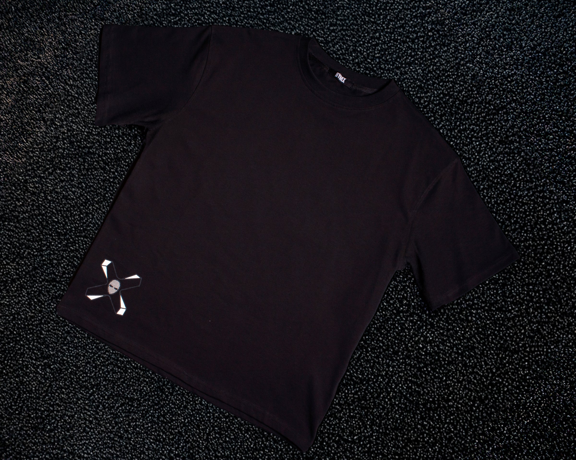 Brown round tee
