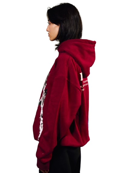 PHANTOM BURGUNDY HOODIE