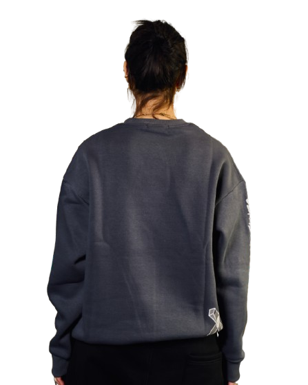 REVEALING YOUR MISTAKE GRAY SWEATSHIRT