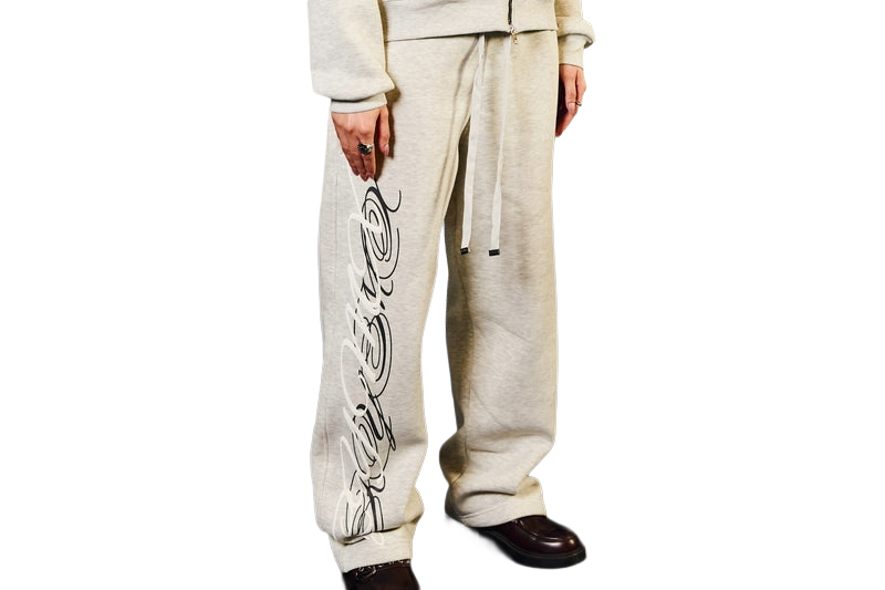 RYMX BLACK ON GRAY SWEATPANT