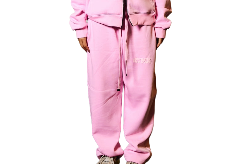 LOGO PINK ON PINK SWEATPANT