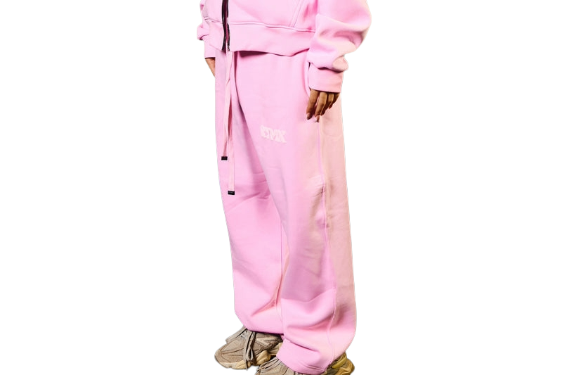LOGO PINK ON PINK SWEATPANT