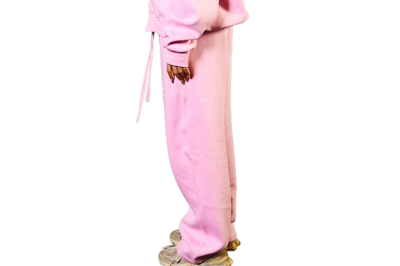 LOGO PINK ON PINK SWEATPANT
