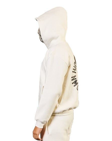 HIDDEN HERO WHITE HOODIE