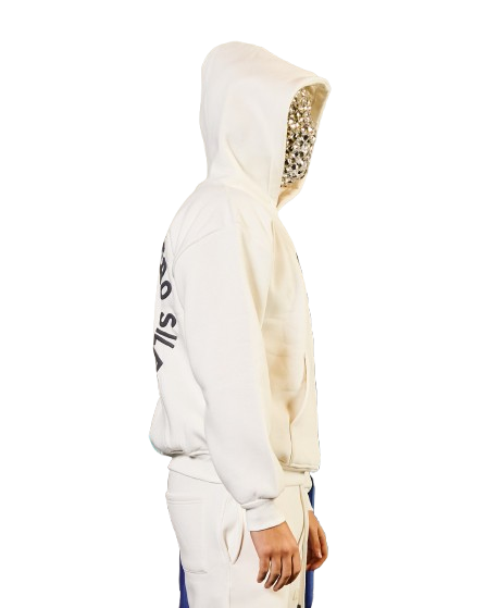 HIDDEN HERO WHITE HOODIE