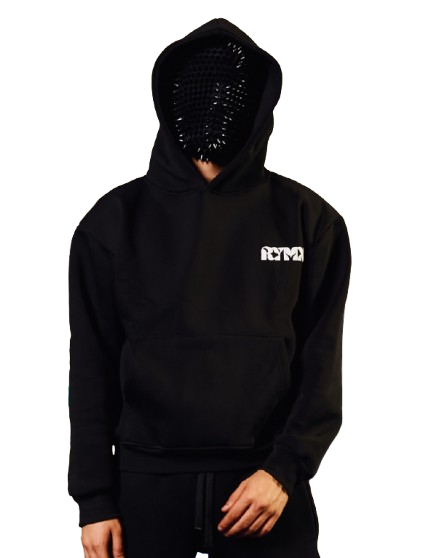 LOGO BLACK HOODIE