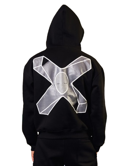 LOGO BLACK HOODIE