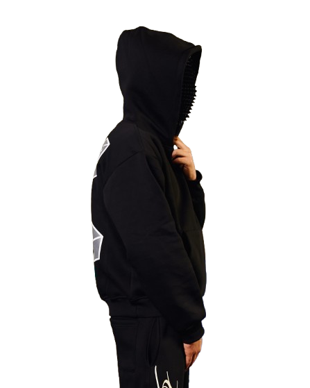 LOGO BLACK HOODIE