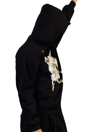 PHANTOM BLACK HOODIE