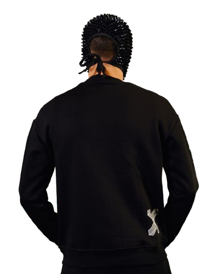 REVEALING YOUR MISTAKE BLACK SWEATSHIRT