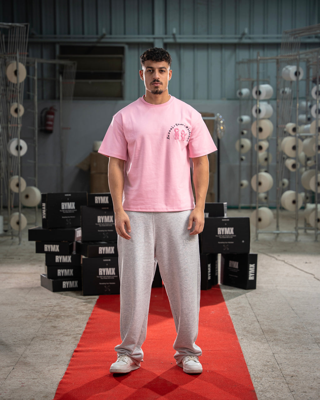 RYMX LOVE BEARS PINK TEE