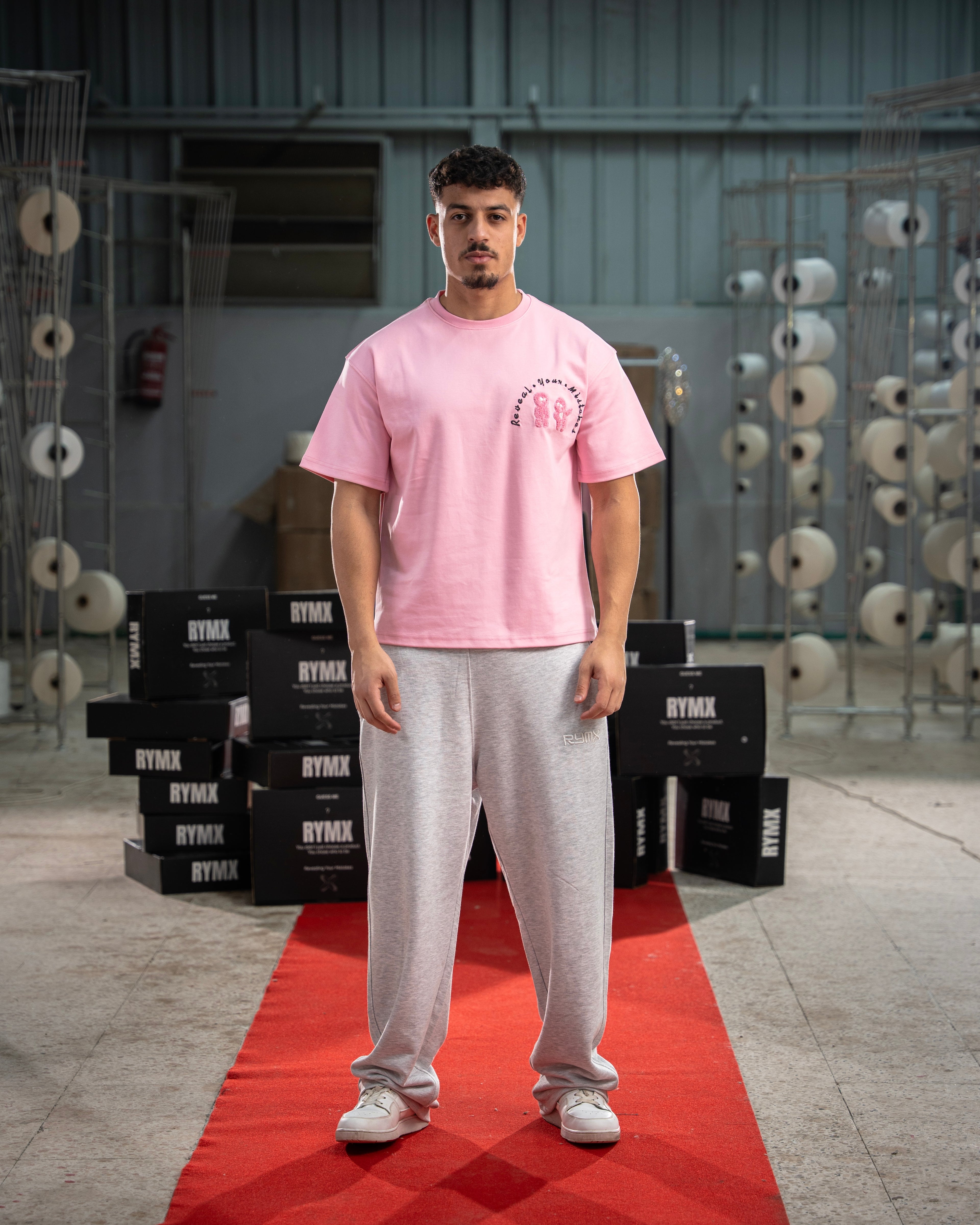RYMX LOVE BEARS PINK TEE