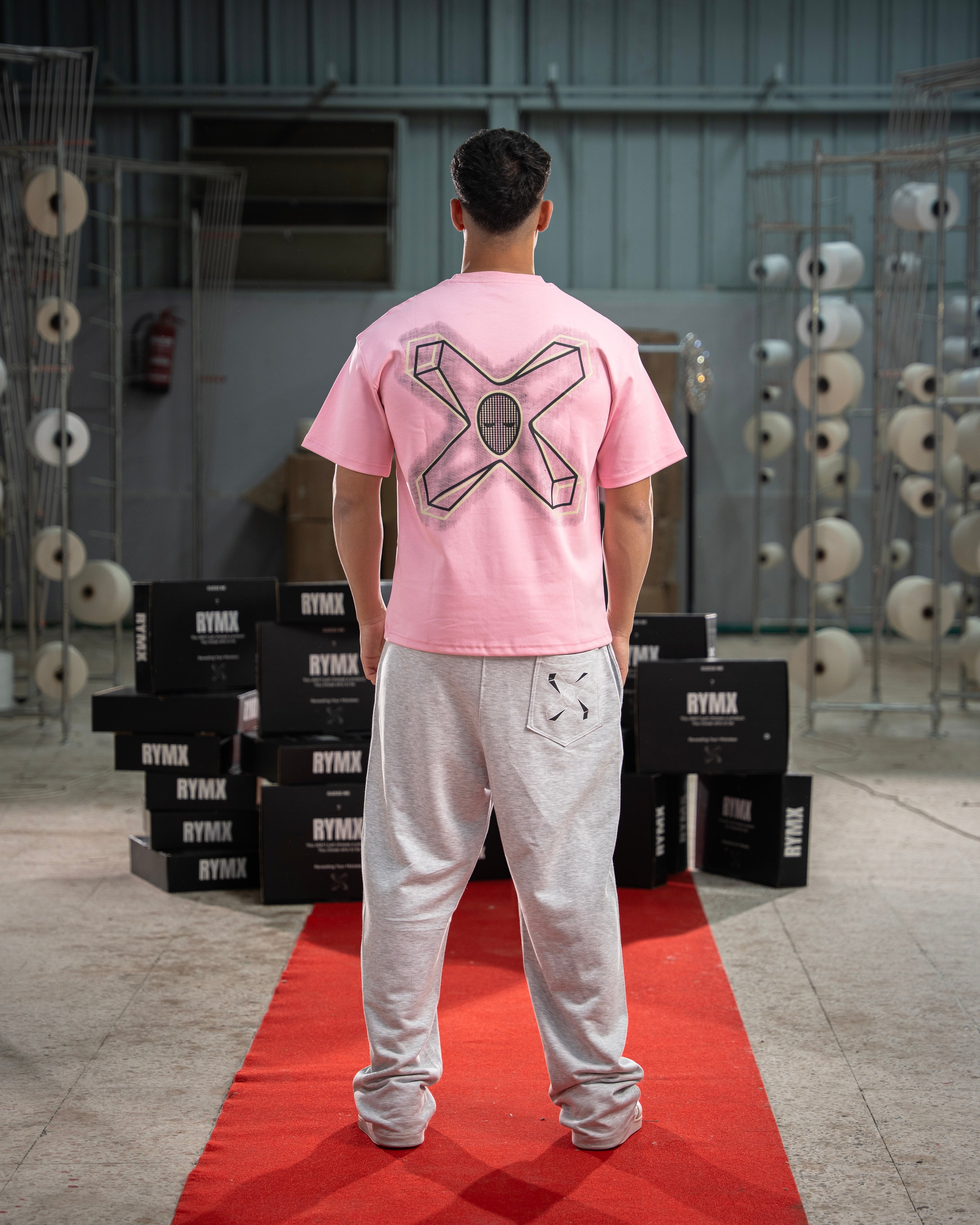 RYMX LOVE BEARS PINK TEE