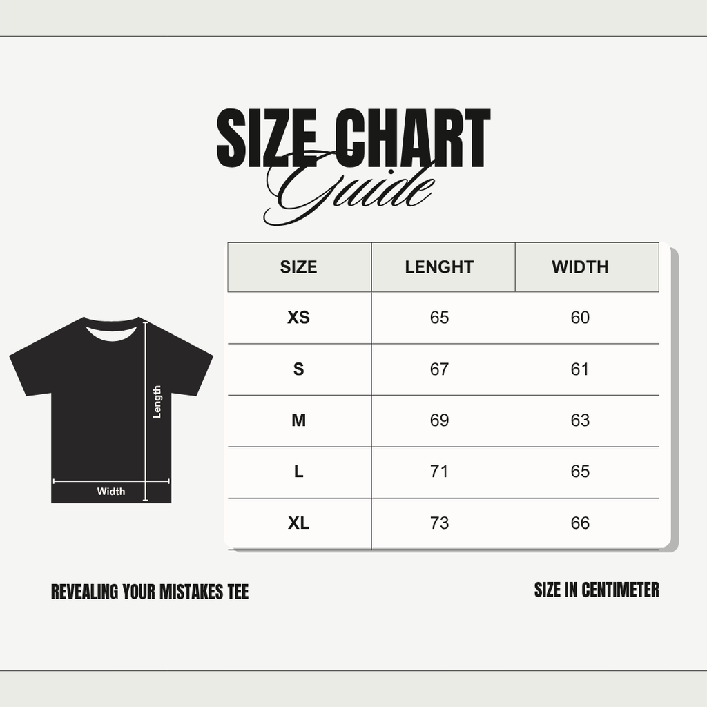 REVEALING YOUR MISTAKE TEE