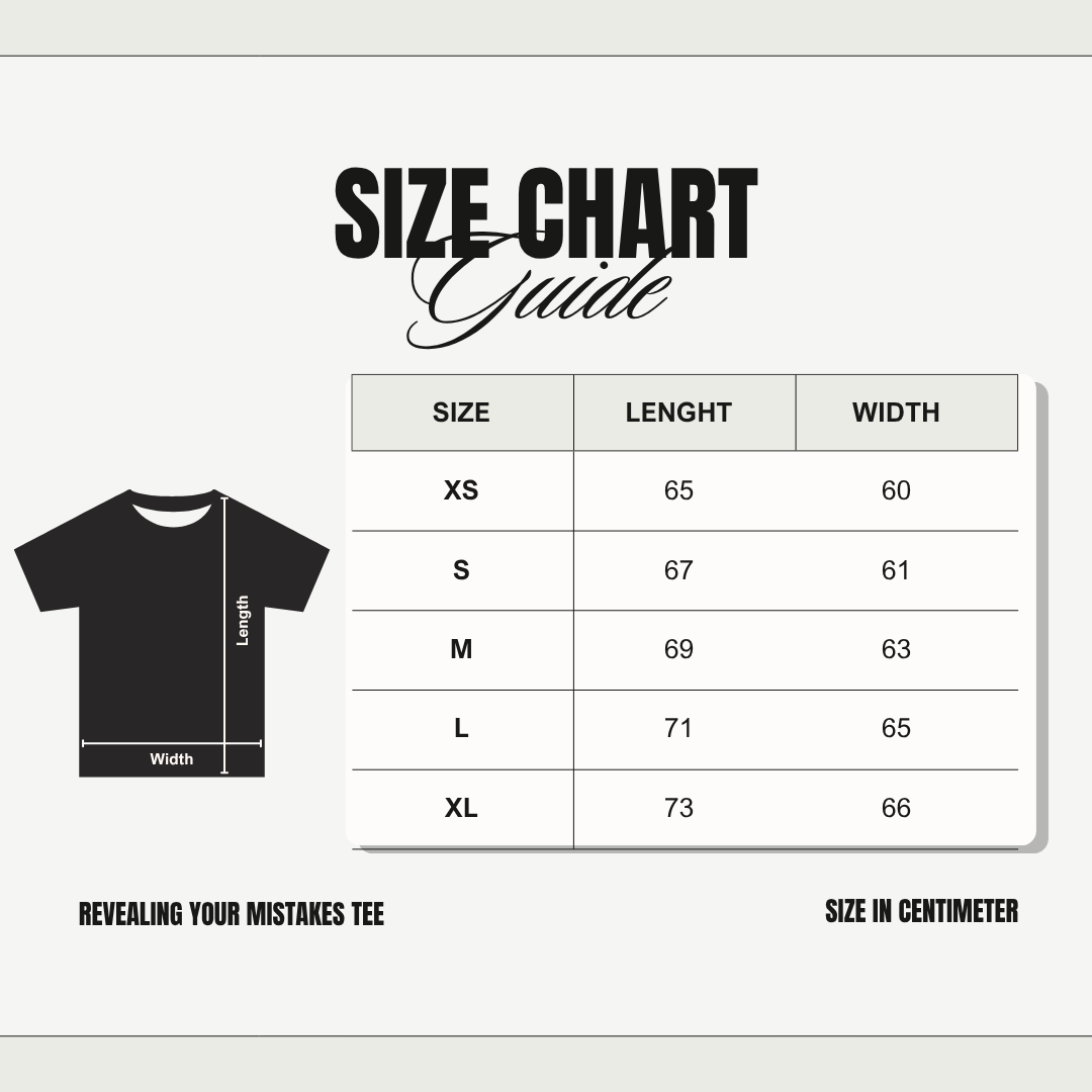 REVEALING YOUR MISTAKE TEE
