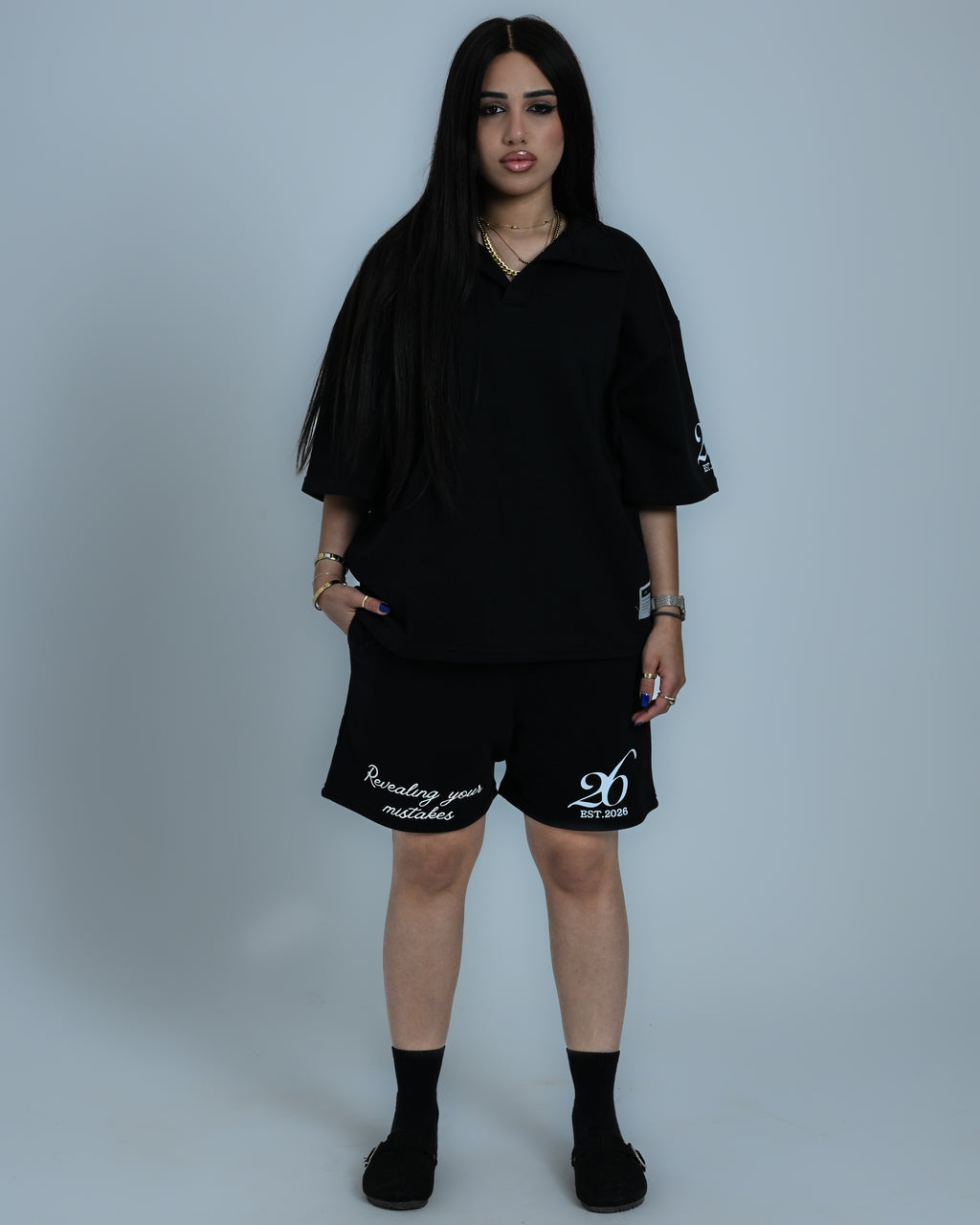 RYMX 26th Polo Black Tee