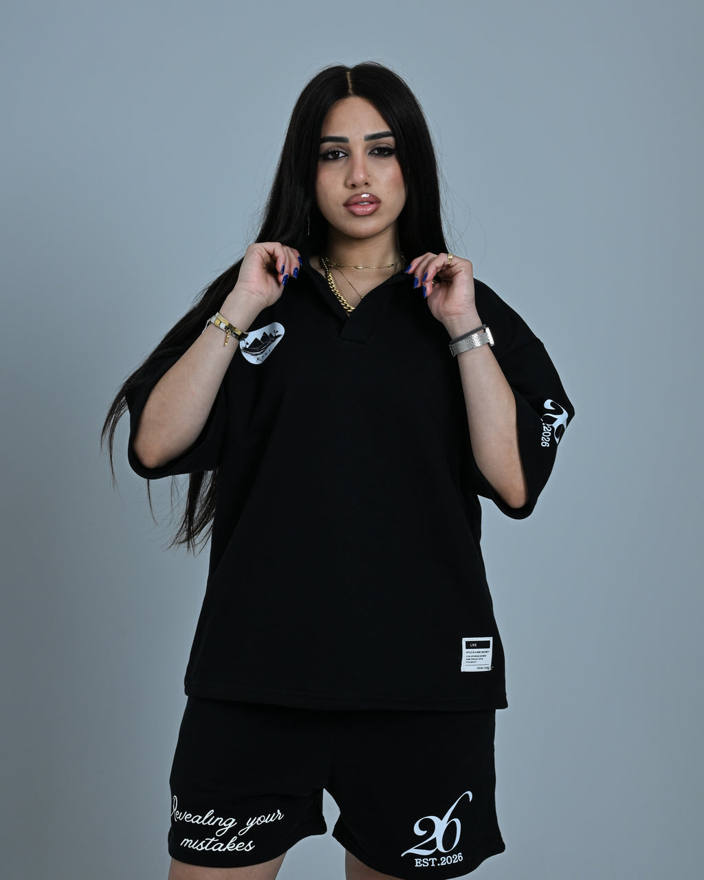 RYMX 26th Polo Black Tee