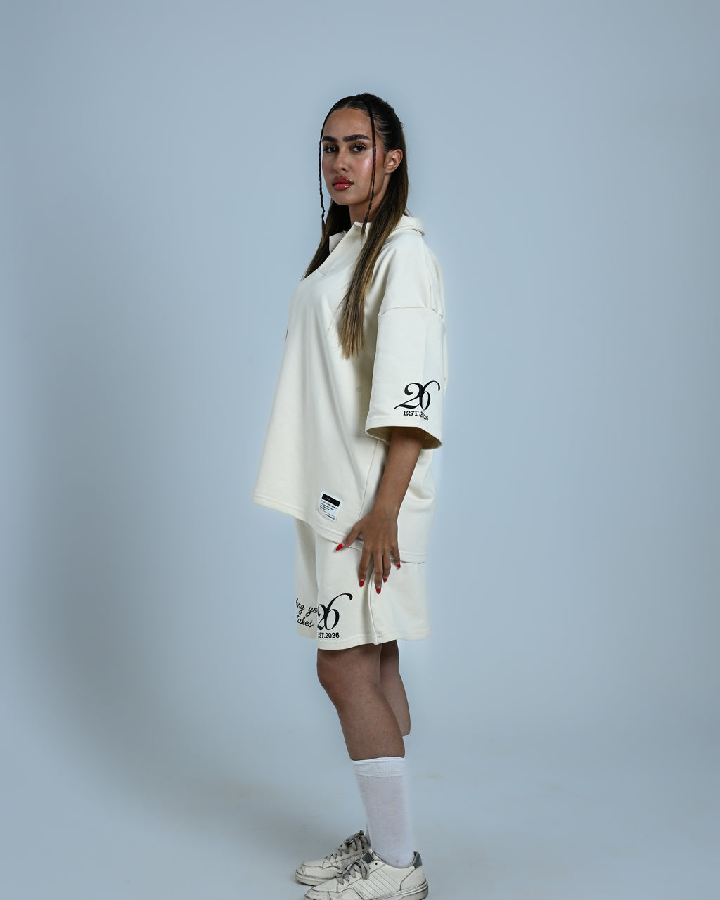 RYMX 26th Polo Beige Tee