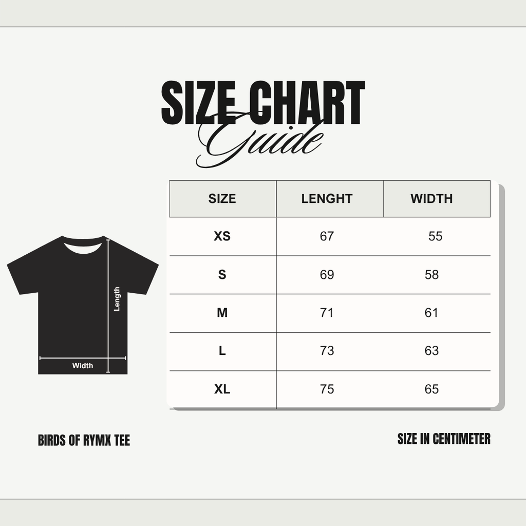 Birds Of RYMX White Tee