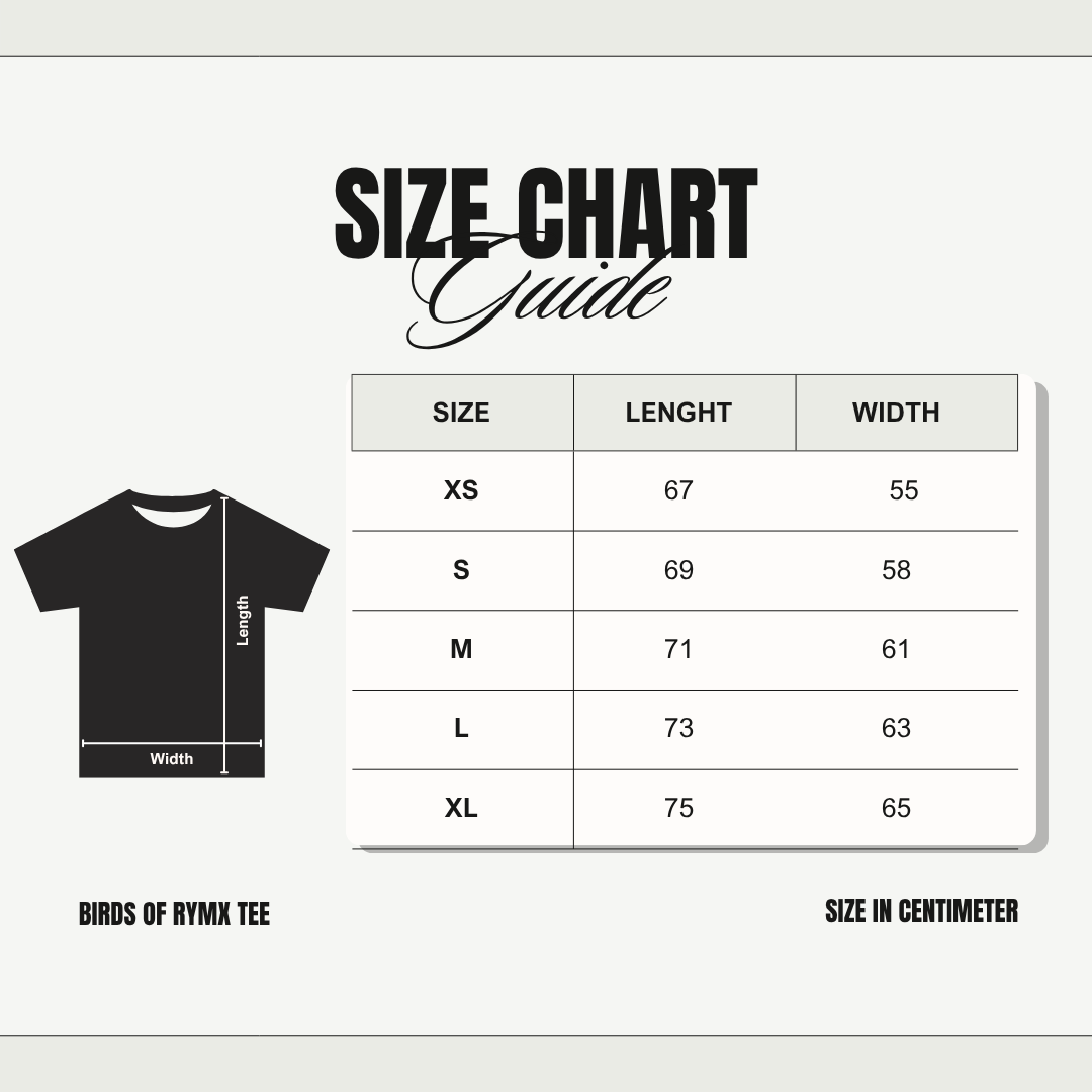 Birds Of RYMX White Tee